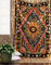 RAJRANG BRINGING RAJASTHAN TO YOU Himmlischer Sonnen-Mandala-Wandteppich für Schlafzimmer und Wohnzimmer, Bohemian-Wandbehang, Baumwoll-Wandteppiche, Orange, 127 x 152 cm