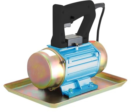 Mini Vibrateur à Béton 250 W, Moteur 3500 Tr/Min Plaque Vibrante électrique Vibrateur à Béton Portable En Plastique Durable Petit Vibrateur Pour Dalles De Béton Pour Carrelage