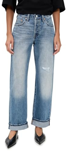Levi's Women's 501 90s Jeans, Fresh Plan Selvedge, 26