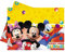 Procos 81511 - Party-Tischdecke Playful Mickey, Größe 120 x 180 cm, abwischbar, mehrfach verwendbar, Tischtuch, Dekoration, Geburtstag, Mottoparty
