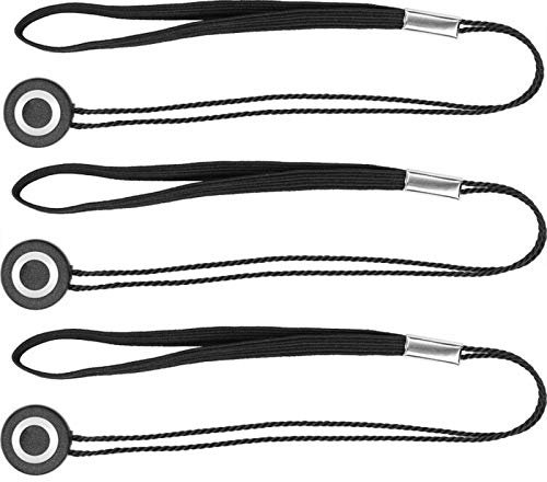 ChromLives Lens Cap Leash Lens Cap Keeper Holder Prevent Lens Cap Lost Compatible with DSLR SLR Camera Canon/Nikon/Sony/Panasonic/Fujifilm Camera and More (3Pack)