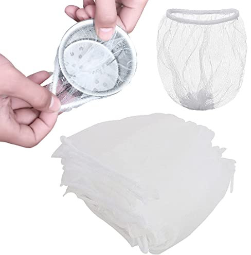 CWED Lavello Sacchetto Filtro,Rete Filtrante per Lavello Anti-intasamento,Filtro Monouso per Lavello, Mesh Sink Strainer, per Cucina o Bagno (200)