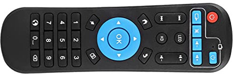 Mando Android TV, Ersatz-Set-Top-Box STB-Fernbedienung für T95Z Plus T95U Pro T95V Pro Q Plus QBOX