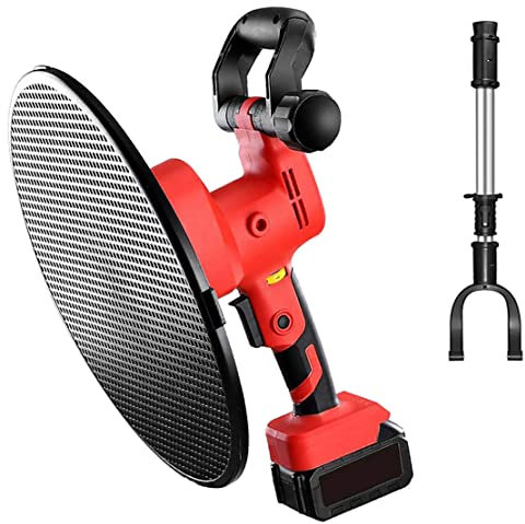 CYMYYDS Drywall Sander 48V 1680W Electric, 6 Variable Speed 80-280RPM, 15in Sanding Pad, Lithium Battery, Pole Included