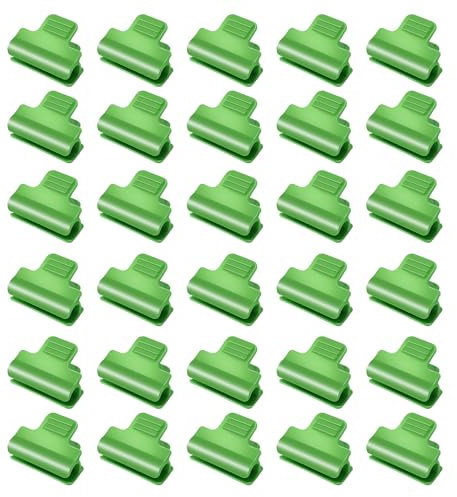 30-Pack Greenhouse & Garden Clamps - Heavy Duty Plant Support Clips for Row Cover, Tunnel Hoop, Shading Netting & Pipe Fixing (11mm)