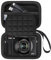 Lacdo Camera Case for Canon PowerShot G7 X Mark III/PowerShot G7 X Mark II 4K Vlogging Camera, Point and Shoot Vlogging Camera Bag Carrying Case, Mesh Pocket fits USB Cable, Batteries, Black+Black