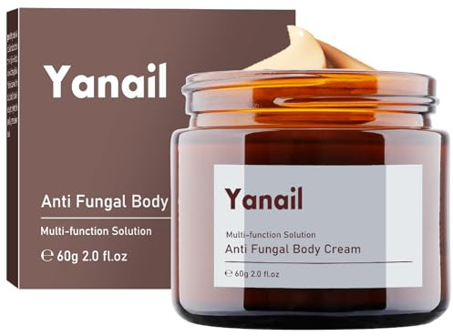 Micosi Unghie Piede - Crema Antimicotico per Onicomicosi e Funghi Unghie Piedi, Yanail Trattamento Antiprurito Idratante per Pelle, Eczema e Psoriasi, Formula Naturale, 60g
