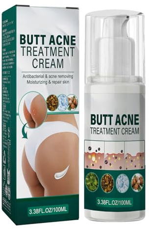 Crema para el Acné y Tratamiento Hidratante de Gluteos,Limpieza de Piel en Cadera,Tratamiento de Limpieza de Gluteos