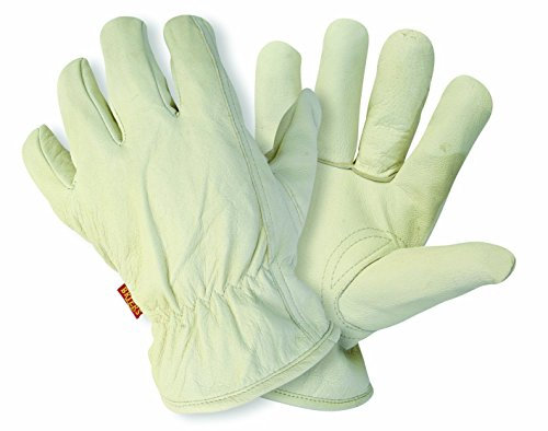 Briers B0038 gefütterte Lederhandschuhe, Größe L
