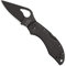 Spyderco BY10BKP2 Klappmesser, Schwarz