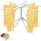 Sucute Nudeltrockner, Zusammenklappbarer Nudeltrockner, 10-Arme-Spaghetti-Trockner für Frische Hausgemachte Nudeln 42x28x18cm