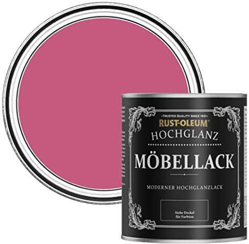 Rust-Oleum Pink Furniture Paint in Gloss Finish - Raspberry Ripple 750ml