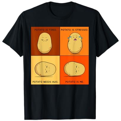 Éplucheur de pommes de terre pour racines, légumes - Idée cadeau T-Shirt