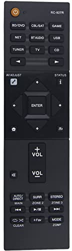 Télécommande de rechange RC-927R pour récepteur AV Pioneer SC-LX701 SC-LX801 SC-LX901 VSX-LX101 SC-LX501 SC-LX502 VSX-1131 VSX-831 VSX-LX301