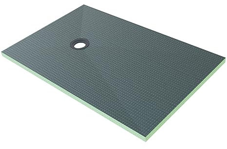 Piatto Doccia Pronto da Piastrellare in Estruso Rigida Polistirene Tagliabile Isolamento per Bagno Dimensione 90x140 cm spessore di 4 cm