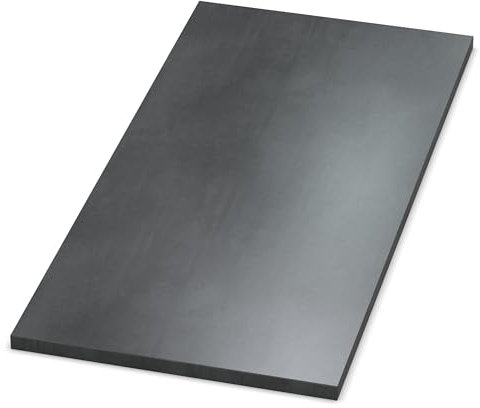 AUPROTEC Tablero de madera aglomerado decorativo con borde ABS, 1200 x 600 cm, 120 x 60 cm