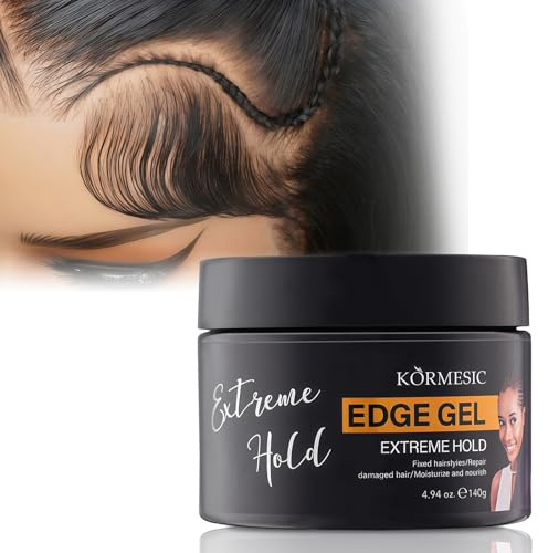 140g Gel Cheveux Bouclés,Gel Coiffant,gel fixateur cheveux,Styling Léger pour Contrôle des Courtes,Non Gras et Non Collant,Facile à Coiffer