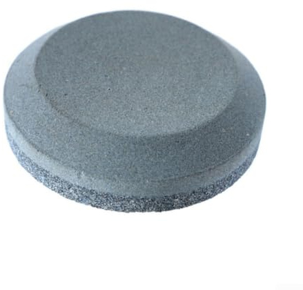 Corindón marrón grano 120 180 240 400 piedra de afilar de doble cara para el hogar de cocina y mantenimiento de cuchillas al aire libre (76 x 27 mm)