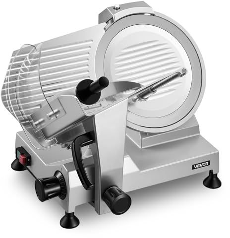 VEVOR Commercial Meat Slicer 12 Electric Food Frozen Deli Slicers 400W