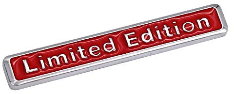 Red Limited Edition 3D Chrome Metal Car Sticker Emblem Badge Decal Motorcycle