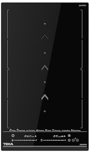 TEKA Placa de Inducción 30 cm, 4 Zonas, Touch Control Multislider, Función Flex y Slide Cooking, Power Plus, Seguridad Avanzada, Modelo IZS 34700 MST