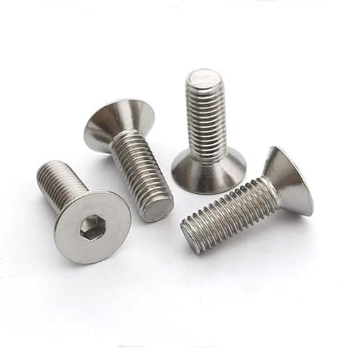 Viti M2 M2.5 M3 SCAPRA IN ACCIAIO IN ACCIAIO AUSCITA IN ACCIPORE PARTTERSUNK VITE TESTA DELLA TESTA 100PCS/LOTTO (Length : 14mm, Dimensione : M3)