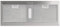 CATA Cappa aspirante GCB 73 X con 3 Livelli di Rimozione Pannello di Controllo Meccanico Livello Sonoro 60 db 1 Motore Illuminazione a LED Capacità di Estrazione Massima 372 m3/h Larghezza 73 cm