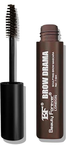 Beauty Forever Brow Drama Sculpting Mascara, No Fading, No Clumps, 7.6mls (Brown)