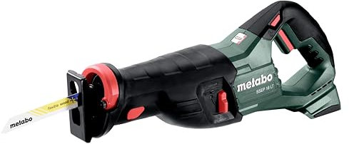 Metabo Akku-Säbelsäge SSEP 18 LT – 601616850 – 18 V – Ideal für schwer zugängliche Stellen – Ohne Akku und Ladegerät