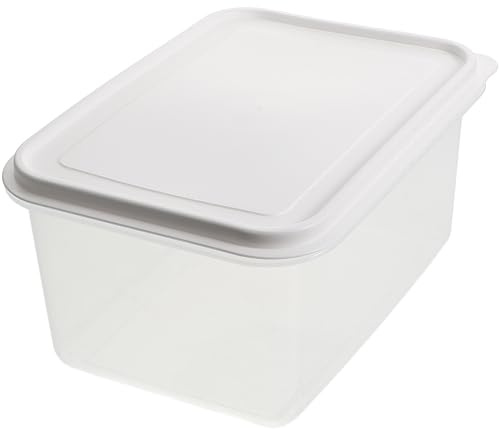 BESPORTBLE Caja para Fermentación de Masa Tapa Hermética de Plástico 4l para Pan Casero y Pizza, Ahorro de Espacio Adecuado para Cocinas y Aficionados la Repostería
