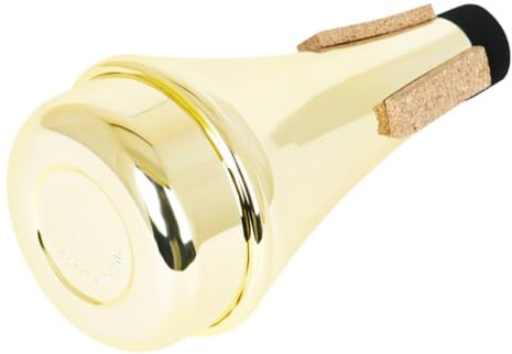 Sourdine de Trompette Abs Or, Silencieux de Pratique pour Débutants