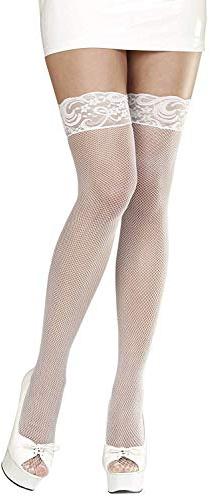 W WIDMANN MILANO Party Fashion - Collants résille, bas sans bretelles, collants, Carnaval, Fête à thème