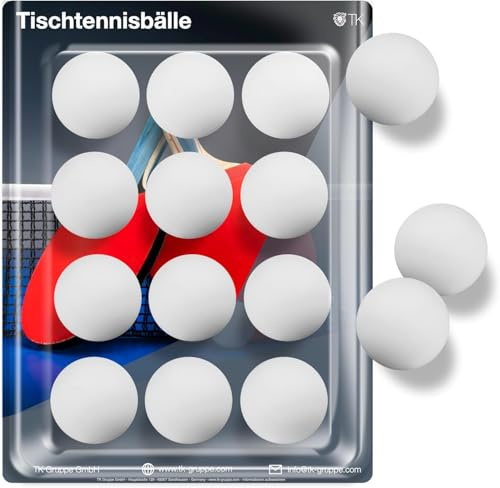 Bordtennisbollar i set, 72 delar, 40 mm, bordtennisbollar för träning och tävling, för bordtennis inomhus och utomhus (72 x ))