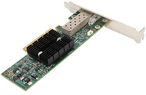 Elprico Tarjeta de Red PCIE, MNPA19XTR SFP+ Tarjeta de Red PCIE Adaptador de Red de 10 Gbps Tarjeta de Red PCIE para Servidores de Computadora