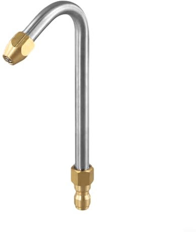 SMZhomeone Buse de lavage coudée pour une meilleure performance dans les espaces restreints en utilisant des nettoyeurs haute pression alimentés au gaz (forme de U)