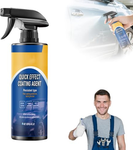 2025 New Ceramic Car Coating Spray, Multi-Functional Coating Renewal Agent, 3-in-1 High Quick Car Polish Coating Spray Paint Protection, Drivers Durable Car Detailing Fast-Acting Coating Spray (1pcs)