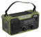27000mAh Radio a Manovella, FM/AM Radios Solarecon Bluetooth 5.3/Allarme SOS/Bussola/Torcia Elettrica,RadioA Dinamo Per La Preparazione All'aperto Ai Disastri Naturali (Verde)