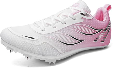 ZHENSI Zapatillas De Atletismo para Hombre Mujer Y Niño con Clavos para Carreras Saltos Y Velocidad