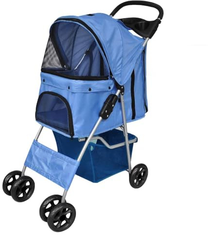 vidaXL Hundvagn för inomhus/utomhusbruk snygg och bekväm i Flera Färger