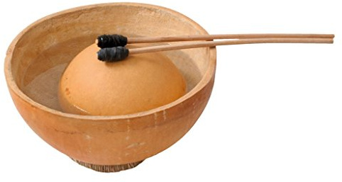 Terré Wassertrommel Mali Ø 40-45cm Kürbis Standring Water Drum inkl. Sticks Percussion