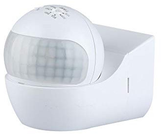 V-TAC Détecteur de mouvement infrarouge 180° Blanc