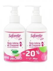 Saforelle Miss Soin Intime et Corporel Lot de 2 x 250 ml