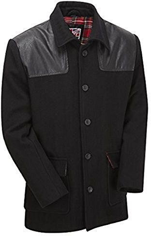 Classic Wool Donkey Jacket, Black, XXL