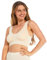 MAGIC BODYFASHION Damen Comfort Bra Material Natürlichen, Nahtlose Komfort, Bügelloser Bio-BH, Bamboo Cream, M