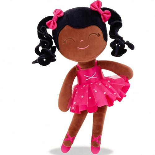 Gloveleya Baby Girl Gifts Dolls Plush Ballerina Doll Bronze Ballet Girl 13 Inch New
