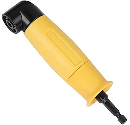 Mandrino per trapano ad angolo retto da 90 gradi Cacciavite universale a batteria angolare per cacciavite a batteria-Giallo, M.