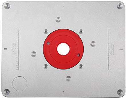 Plaque Routeur Ryobi,Plaque pour Défonceuse sous Table 3Oox230,Ryobi Router Plate Insert,Plaque D'Insertion Défonceuse,Le Plaque D'Insertion,Plaque D'Insertion De Table De Routeur