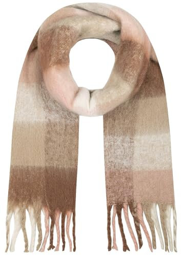 Cloud 5ive Damen Schal mit Karomuster checked Winter Scarf