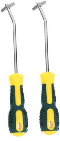 UPKOCH 2pezzi Attrezzi Per Rimozione Fughe e Strumenti Pratici Per Pulizia Angoli e Pareti Ergonomici e Resistenti Per Lavori Di Finitura