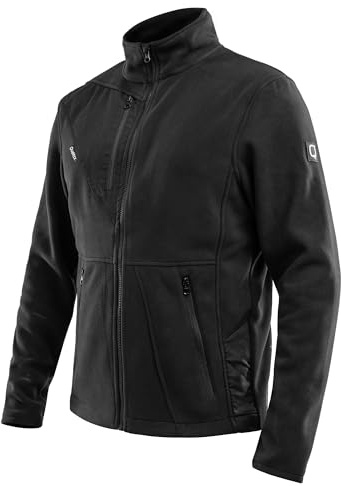 Qualitex Pro+ Fleecejacke Farbe Schwarz Größe 5XL